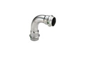 Rury cisnieniowe i zlaczki - Viega Sanpress Inox bend 90° 22 Stainless steel/bright 435653 - 435653