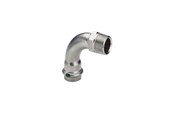 Rury cisnieniowe i zlaczki - Viega Sanpress Inox transition bend 90° socket/nipple 22 mm x 3/4" stainless steel - 436926