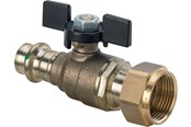 Zlacza - Viega Easytop ball valve 18 mm x 3/4" gunmetal - 747077
