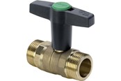 Zlacza - Viega Easytop ball valve nipple/nipple 1" gunmetal - 746957
