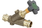 Zlacza - Viega Easytop inclined seat valve 28 mm gunmetal - 756895
