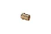 Rury cisnieniowe i zlaczki - Viega Sanpress transition 35 x 1" socket/socket gunmetal - 298111