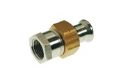 Rury cisnieniowe i zlaczki - Vsh Fabrieken Xpr stainless straight union ff 35xrp5/4 - 6192098