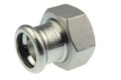 Rury cisnieniowe i zlaczki - Vsh Fabrieken Xpr stainless coupl w/nut ff 22xg1 - 6191757