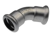 Rury cisnieniowe i zlaczki - Vsh Fabrieken Xpr stainless elbow e 45 deg. ff 42 - 6190096