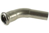 Rury cisnieniowe i zlaczki - Vsh Fabrieken Xpr stainless elbow 45 deg. øf 88.9 - 6230103