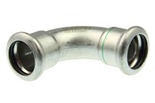 Rury cisnieniowe i zlaczki - Vsh Fabrieken Xpr stainless elbow 90 deg. ff 35 - 6190241