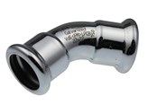 Rury cisnieniowe i zlaczki - Vsh Fabrieken Xpr carbon elbow 45 deg. ff 22 - 6201723