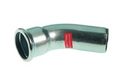 Rury cisnieniowe i zlaczki - Vsh Fabrieken Xpr carbon elbow 45 deg. fø 76.1 - 6208092