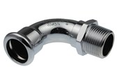 Rury cisnieniowe i zlaczki - Vsh Fabrieken Xpr carbon elbow 90 deg. fm 28xr1 - 6202020