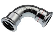 Rury cisnieniowe i zlaczki - Vsh Fabrieken Xpr carbon elbow 90 deg. ff 54 - 6201613
