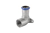 Rury cisnieniowe i zlaczki - Geberit Elbow ctor stst d15-rp1/2 l4.3 - 33403