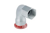 Rury cisnieniowe i zlaczki - Geberit Elbowad ft cst 90g d28-rp1/2 zn-pl - 21660