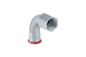 Rury cisnieniowe i zlaczki - Geberit Bendad ft cst 90g d15-rp1/2 zn-pl - 20553