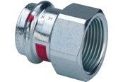 Rury cisnieniowe i zlaczki - Viega Prestabo transition 28 x 1" socket/socket galvanized steel - 559120