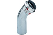Rury cisnieniowe i zlaczki - Viega Prestabo bend 45° 28 Steel/Galvanized 558369 - 558369