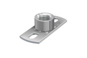 Zawieszenie rur i zlaczki - Flamco Back plates gp 1/2-120 x 40 - 39419