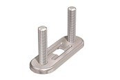 Zawieszenie rur i zlaczki - Flamco Rørholder BME dobbelt M8 8-50/90 mm - 39420