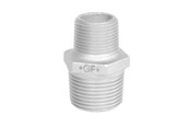 Zlaczki gwintowane - +GF+ Hexagon nipple galvanized reducing 2 1/2 x 2 - 770245235