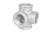 Zlaczki gwintowane - +GF+ Tee galvanized side outlet 1/2 - 770223204