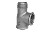 Zlaczki gwintowane - Georg-Fischer Tee black for f/m 3/4 - 770134105