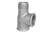 Zlaczki gwintowane - +GF+ Tee black for f/m 1/2 - 770134104