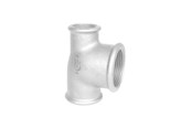 Zlaczki gwintowane - +GF+ Tee galvanized 1 1/2" x 1 1/2" x 1/2" - 770130273