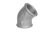 Zlaczki gwintowane - +GF+ Elbow 45° black for f 1 1/2 - 770120108