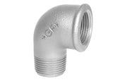 Zlaczki gwintowane - Georg-Fischer Elbow 90° galvanized for m 1/2 x 3/8 - 770092216