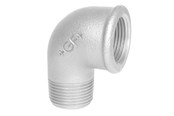 Zlaczki gwintowane - +GF+ Elbow 90° galvanized for m 3/4" - 770092205