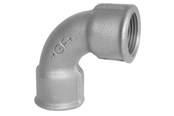 Zlaczki gwintowane - +GF+ Short bend 90° black for f 3/4 - 770012105