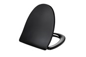 Toalety, siedzenia, bidety i czesci zamienne - Pressalit sign toiletseat with sc black - 624001-D03999