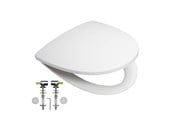 Toalety, siedzenia, bidety i czesci zamienne - Ifö Sign Art hard toilet seat, soft close, white - 99255
