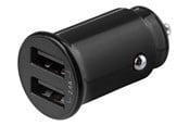 Telefon - Adapter i Ladowarka - Deltaco 12/24 V USB car charger with compact size - USB-CAR124