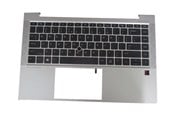 Klawiatura - HP 840/EB 14 G7 - US/I - BL - Klawiatura zamienna notebooka - Angielski - Srebrny - M07090-B31