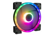 Wentylator obudowy - Inter-Tech Argus RS-141 RGB - Wentylator obudowy - 140mm - Czarny - 88885539
