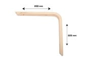 Wsporniki i zawiasy - Home>it Laminate bracket 20mm 200 x 225mm - 16530