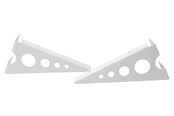 Wsporniki i zawiasy  - Home>it Shelf bracket CPH 17cm x 2 - white - 16788