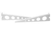Wsporniki i zawiasy  - Home>it Shelf bracket CPH 37cm x 2 - white - 16790