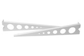 Wsporniki i zawiasy  - Home>it Shelf bracket CPH 47cm x 2 - white - 16791