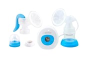 Inne środki higieny osobistej - Esperanza GEMELOS - breast pump - with manual breast pump - ECM003B