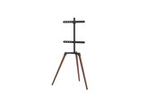 Telewizor - akcesoria - Sinox Tripod TV Floor Stand - 50"-65" - Black & Walnut - SWB7220
