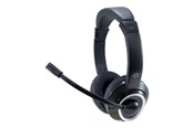 Słuchawki, zestaw słuchawkowy - CONCEPTRONIC Headset Klinke Kabel.Mikro.Fernb. Ste - POLONA02BA