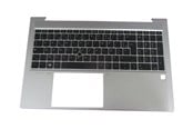 Klawiatura - HP 850/EB 15 G7 - FR - BL - Klawiatura zamienna notebooka - Francja - Srebrny - M07491-051
