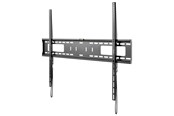 Uchwyty ścienne, uchwyty AV i meble AV - Pro TV wall mount FIXED (XL) black - for TVs - Max 75 kg - recommended for 100" - 4040849498923