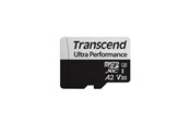 Karta pamięci - Transcend 340S MicroSD/SD - 160MB/s - 128GB - TS128GUSD340S