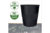 Akcesoria do biura - Leitz Kosz na śmieci Recycle, czarny - 53280095