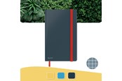 Zeszyty, notesy i formularze - Leitz Notatnik Cosy Soft Touch, w kratkę, z twardą okładką Aksamitny szary - 44540089