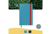 Zeszyty, notesy i formularze - Leitz Cosy Notebook Soft Touch Ruled with Hardcover Calm Blue - 44810061