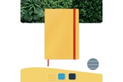 Zeszyty, notesy i formularze - Leitz Cosy Notebook Soft Touch Ruled with Hardcover Warm Yellow - 44830019